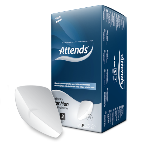 Inkontinensskydd Attends For Men 2 16st/fp